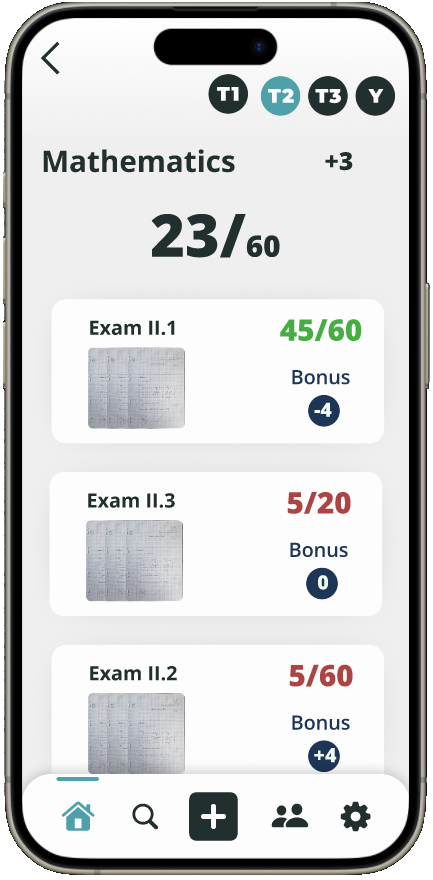 An image of a mockup of the app in a different theme.